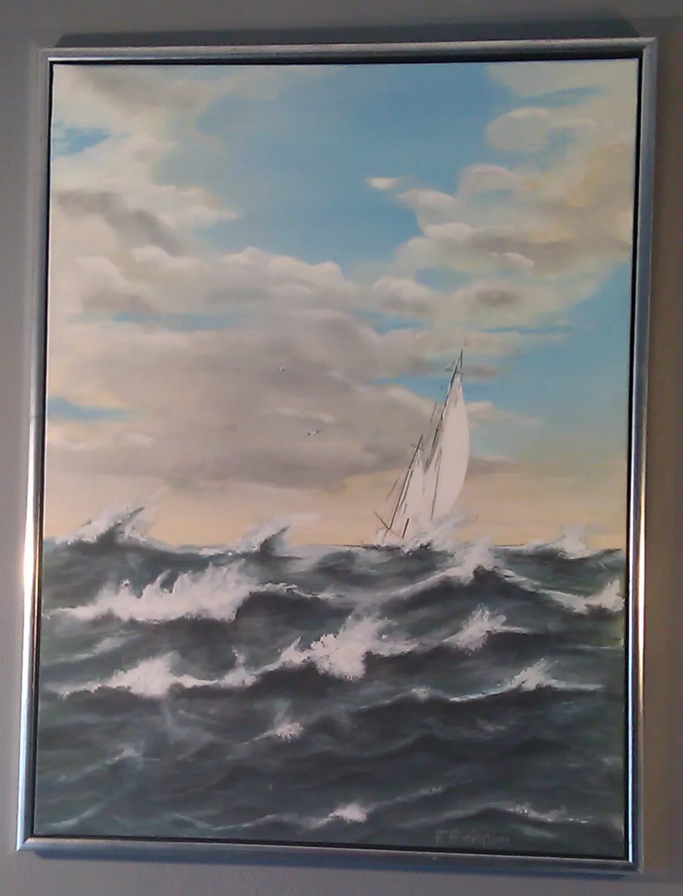 Maleri nr 36 60 cm X 80 cm
